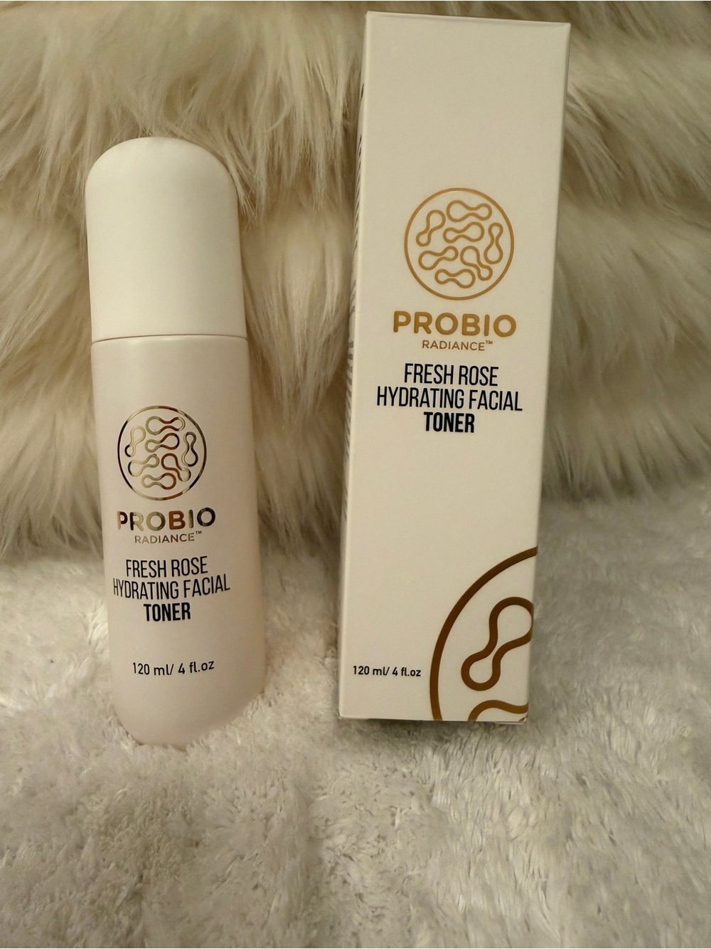 NEW ProBio Radiance Fresh Rose Hydrating Facial Toner 4 oz | Alcohol-Free | Made